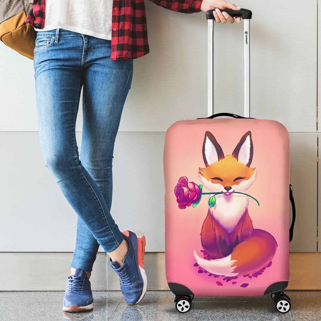 Cute Fox Luggage Covers