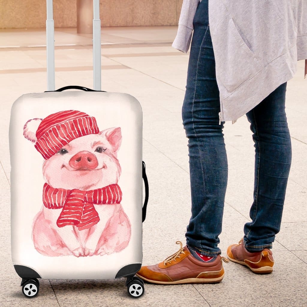Cute Pig Luggage Covers