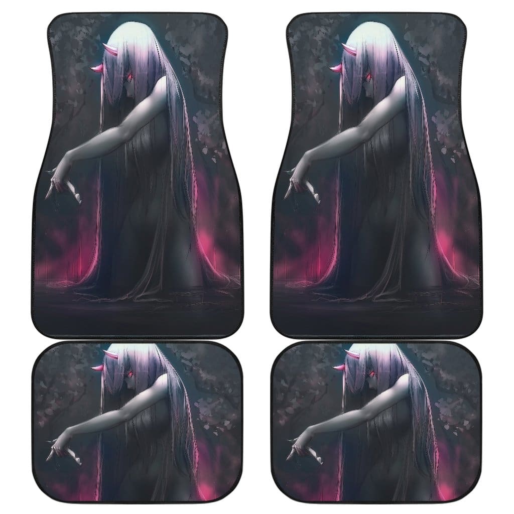 Dark Zero Two Darling In The Franxx Front And Back Car Mats