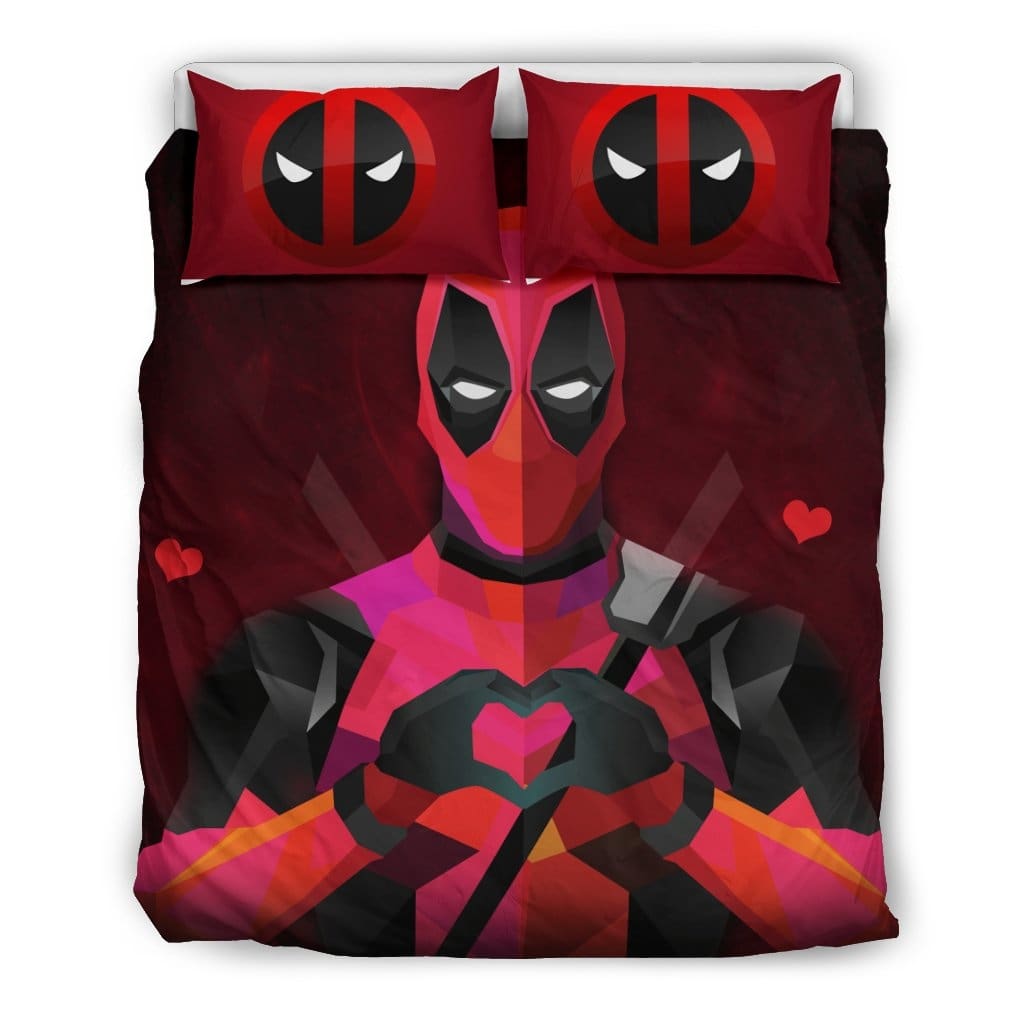 Deadpool Bedding Set Duvet Cover And Pillowcase Set