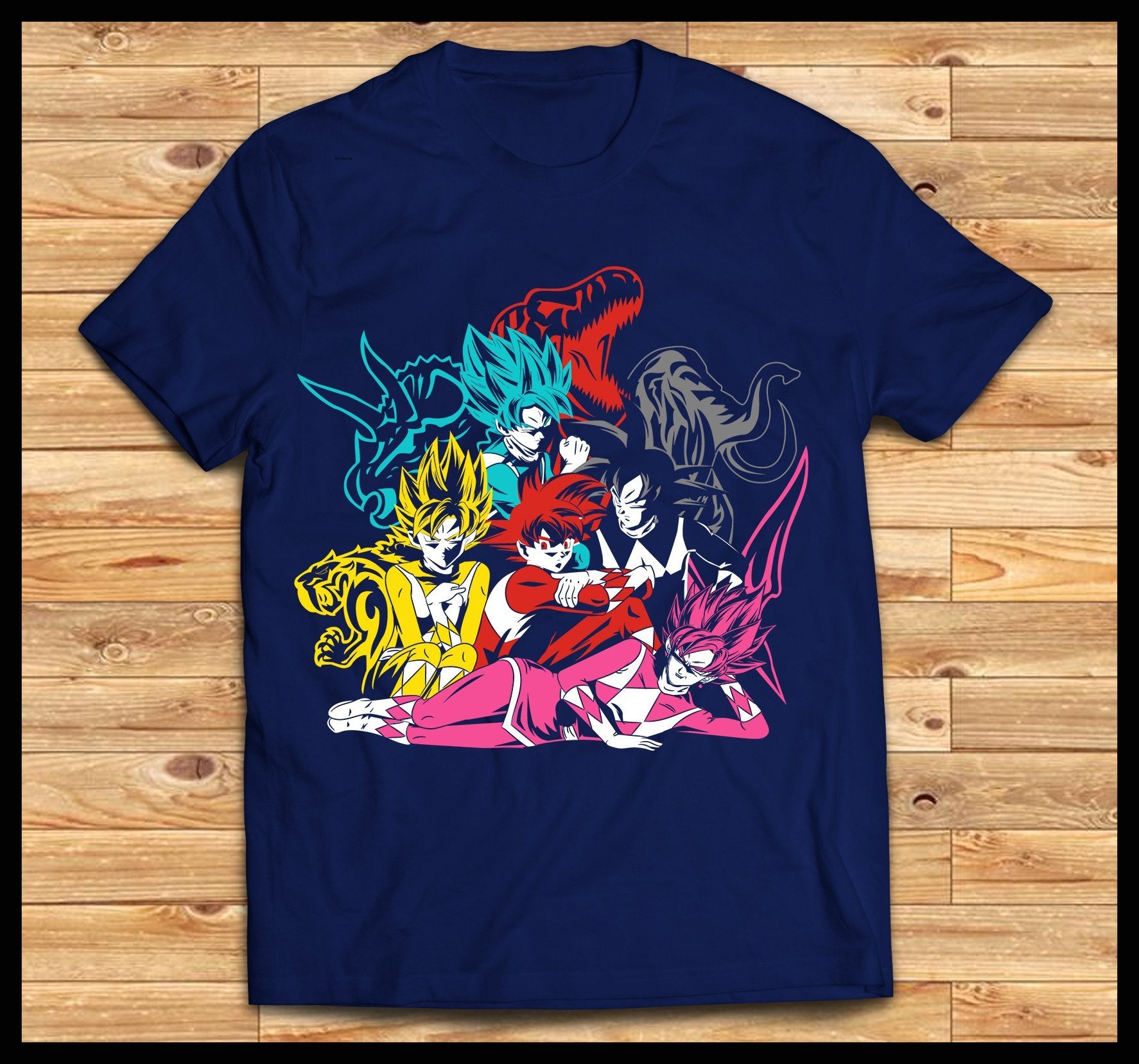Dragon Ball Power Ranger Shirt
