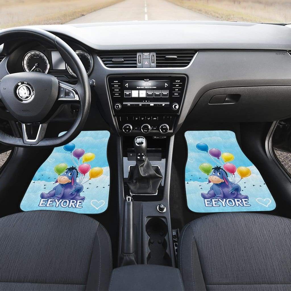 Eeyore Winnie The Pooh Front And Back Car Mats 2 (Set Of 4)
