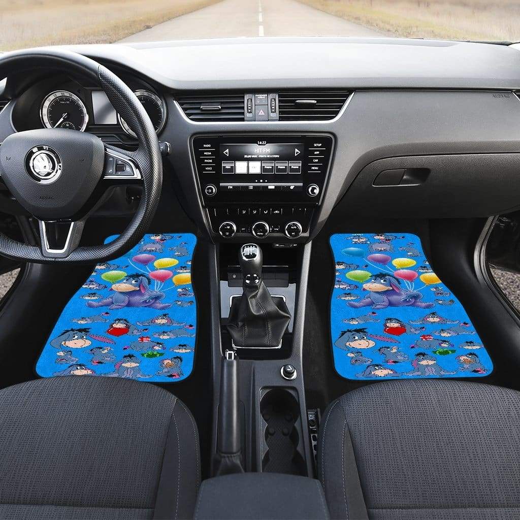 Eeyore Winnie The Pooh Front And Back Car Mats (Set Of 4)