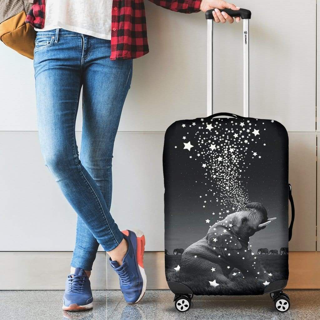 Elephant Star Luggage Covers