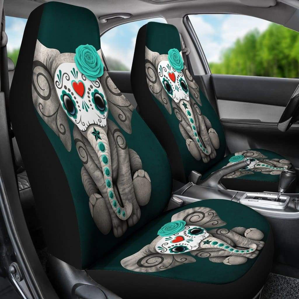 Elephants Car Seat Covers 8 Amazing Best Gift Idea