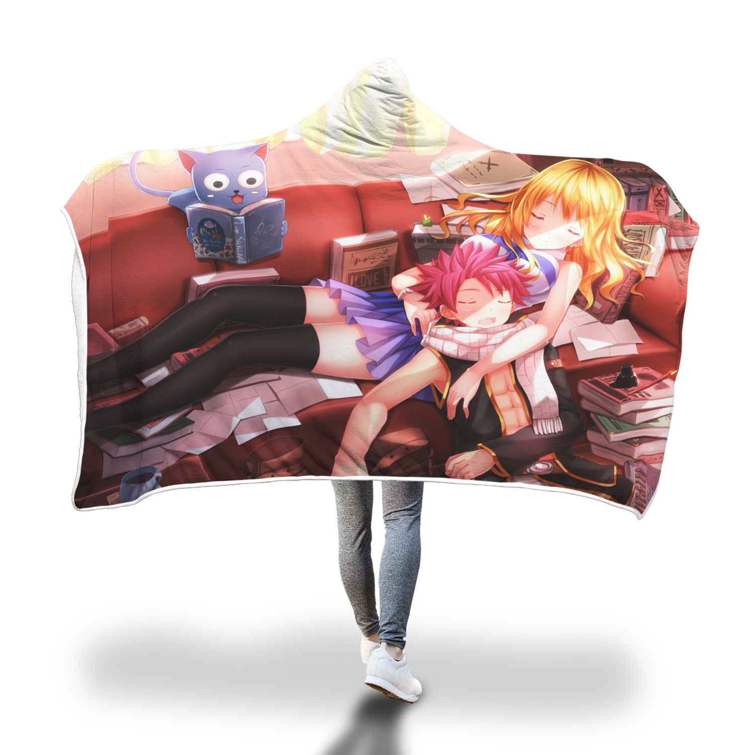 Fairy Tail Hooded Blanket