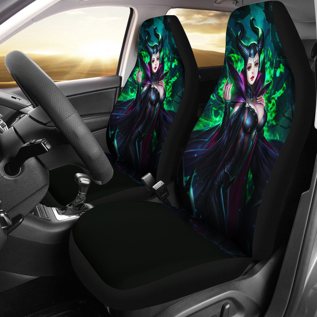 Maleficent Art Seat Covers