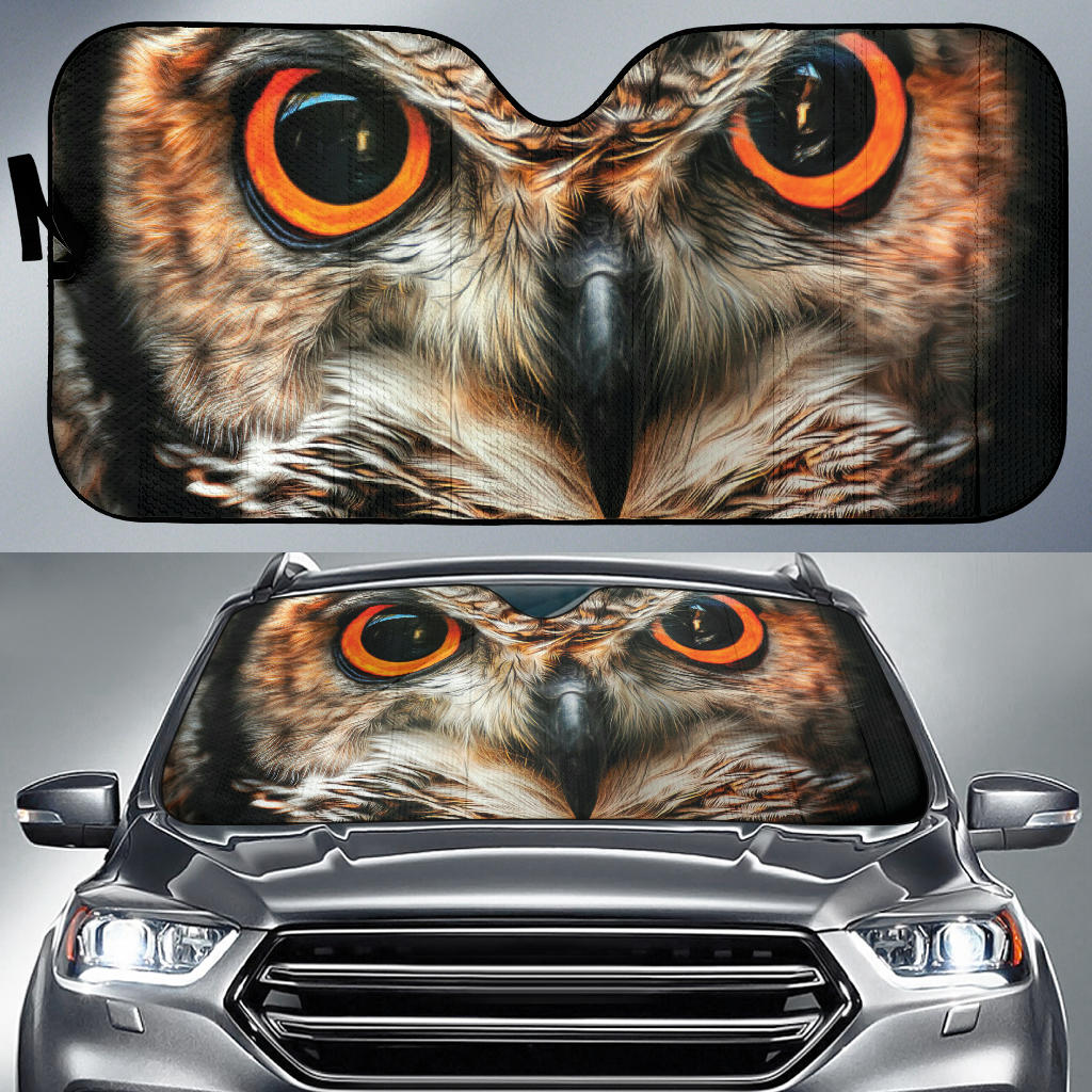 Owl Eyes Car Sun Shades Amazing Best Gift Ideas 2021