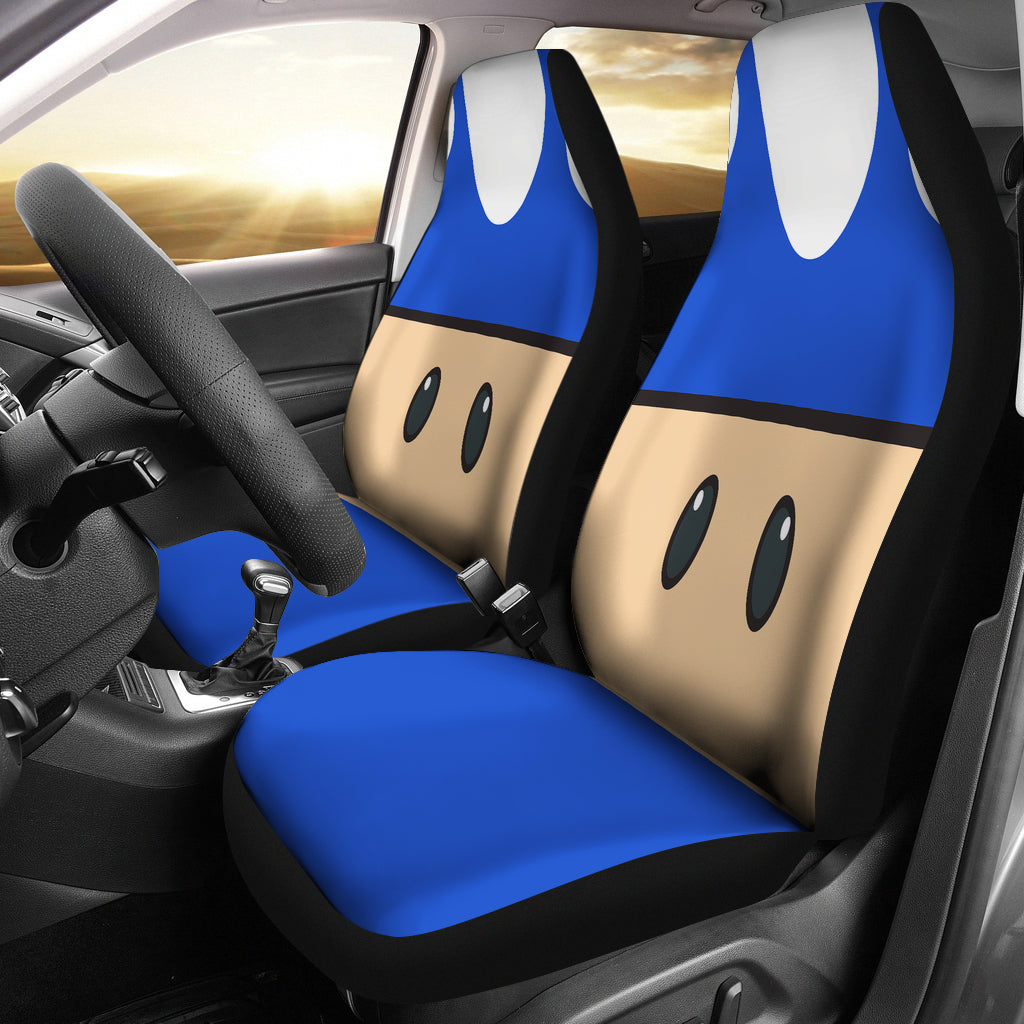 Mario Mushroom Car Seat Covers Amazing Best Gift Idea