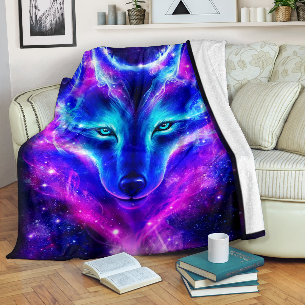 Wolf Galaxy Premium Blanket 1