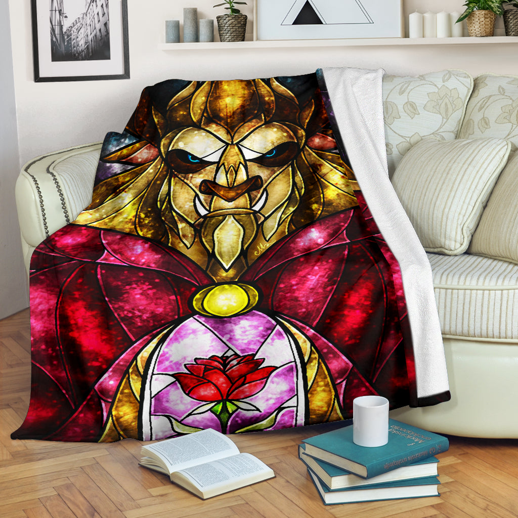 Beauty And The Beast Premium Blanket 2