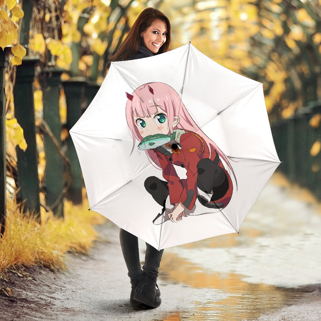 Zero Two Cute Anime Girl Umbrella
