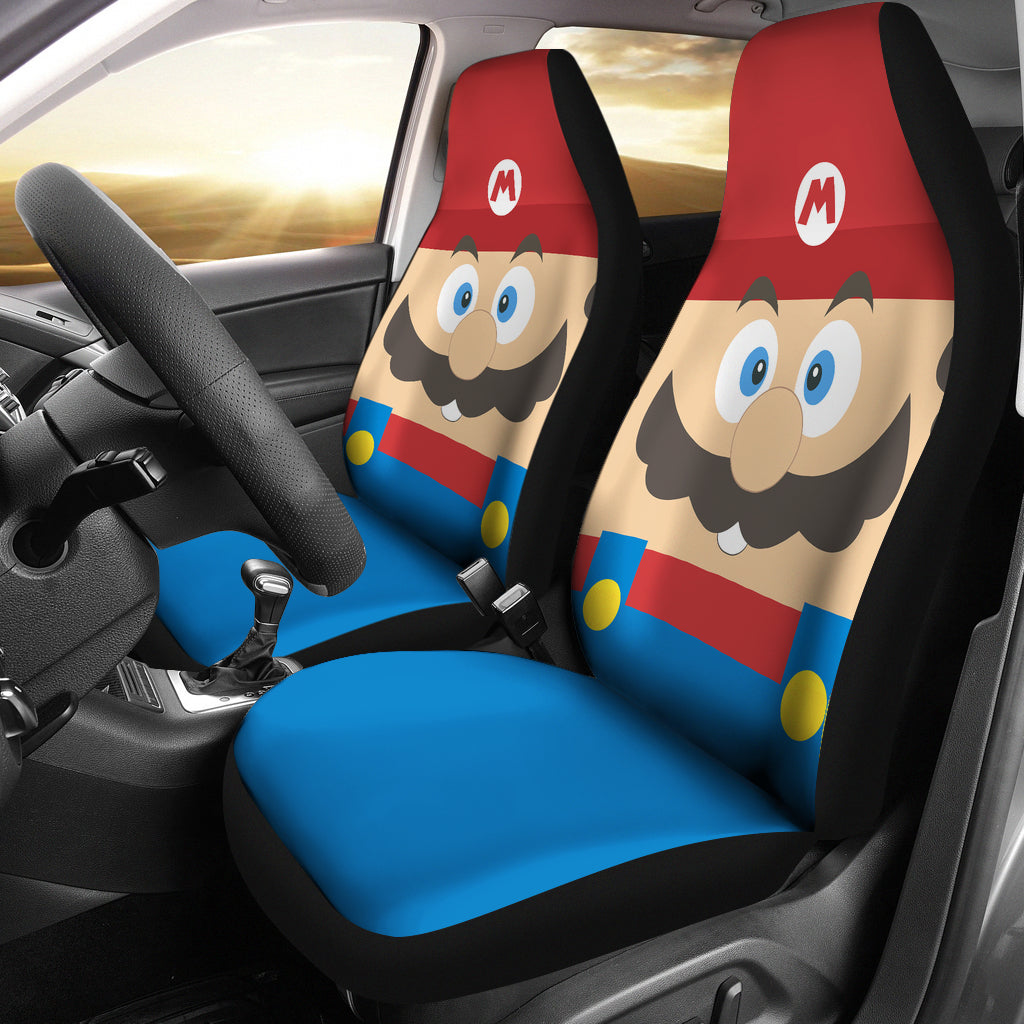 Mario Car Seat Covers 2 Amazing Best Gift Idea