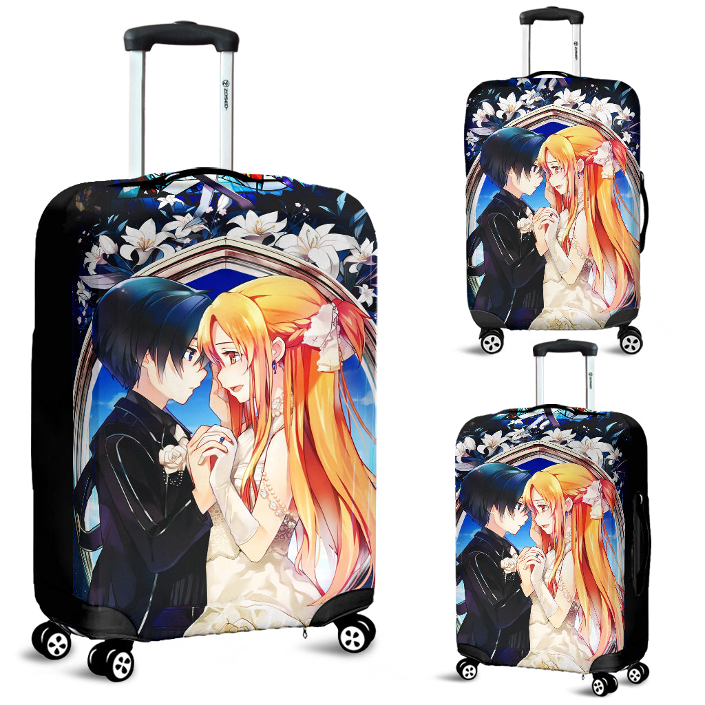 Sao Kirito Asuna Luggage Covers