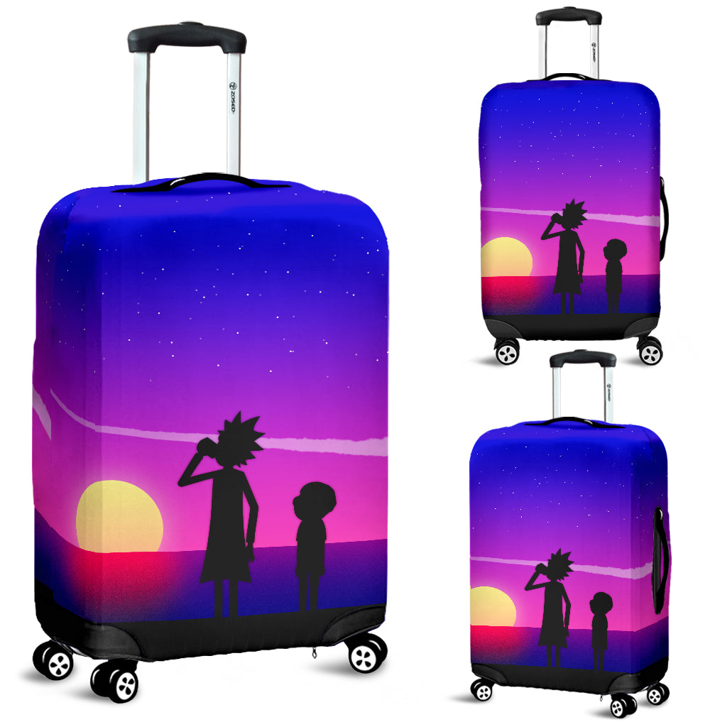 Rick And Morty Luggage Covers 1