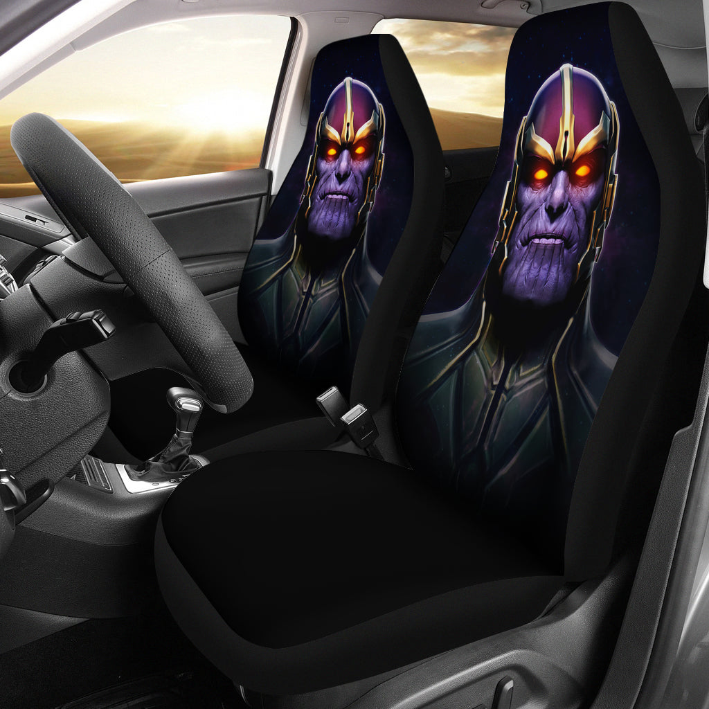 Thanos Car Seat Covers 2 Amazing Best Gift Idea
