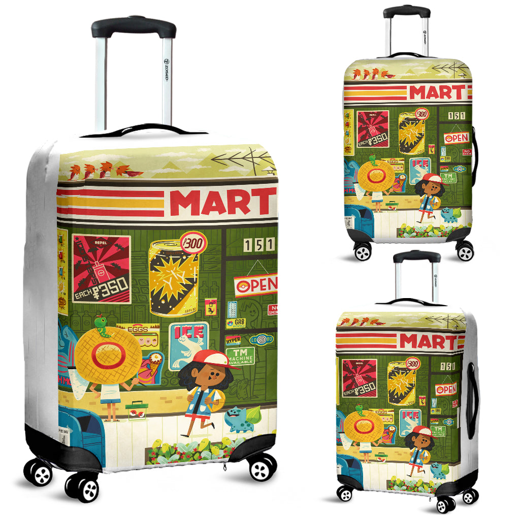 Pokemon Mart Luggage Covers