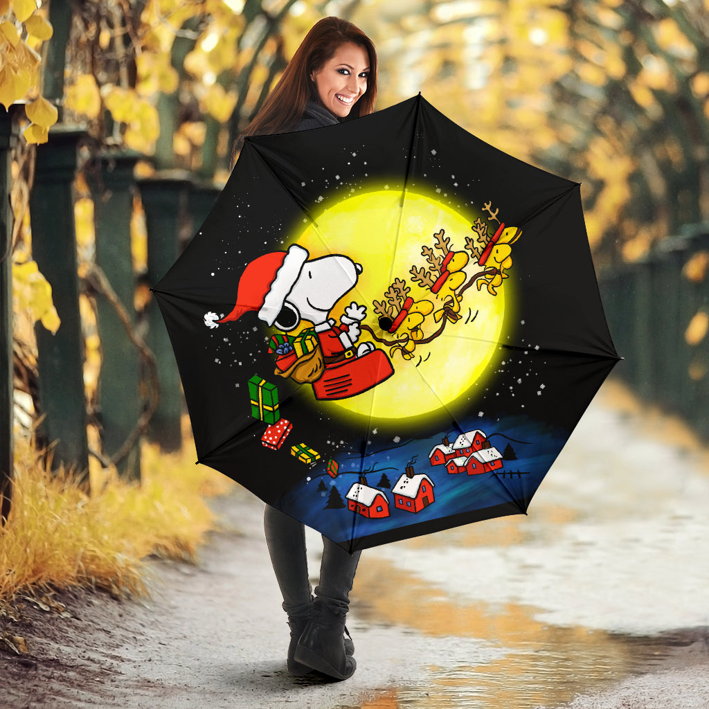 Snoopy Christmas Umbrella
