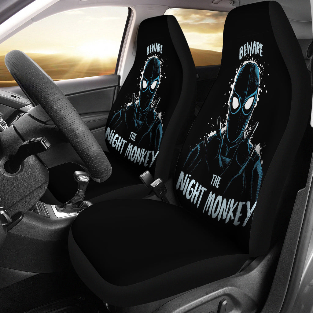 Spiderman Night Monkey Seat Cover