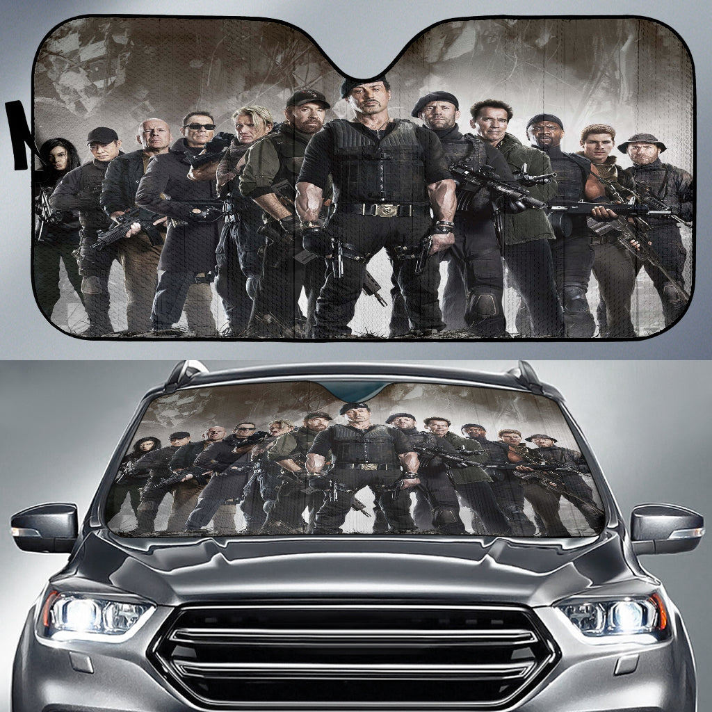 The Expendables Car Sun Shades Amazing Best Gift Ideas 2022