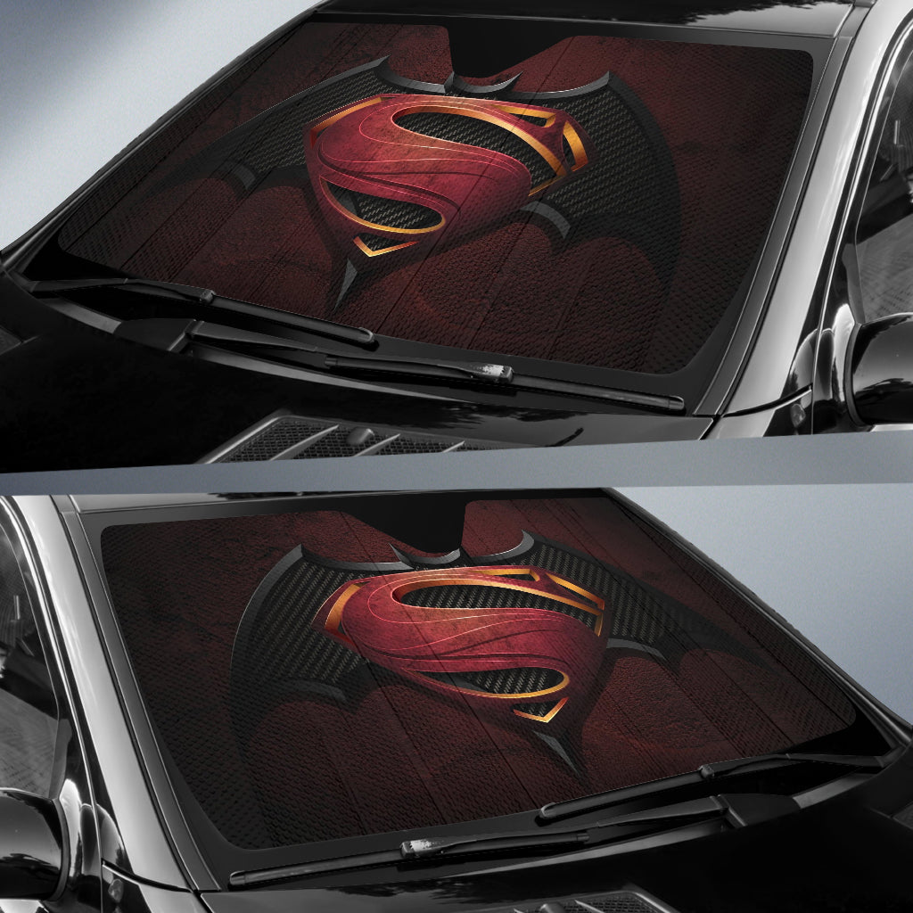 Batman Vs Superman Auto Sun Shades 1 Amazing Best Gift Ideas 2022