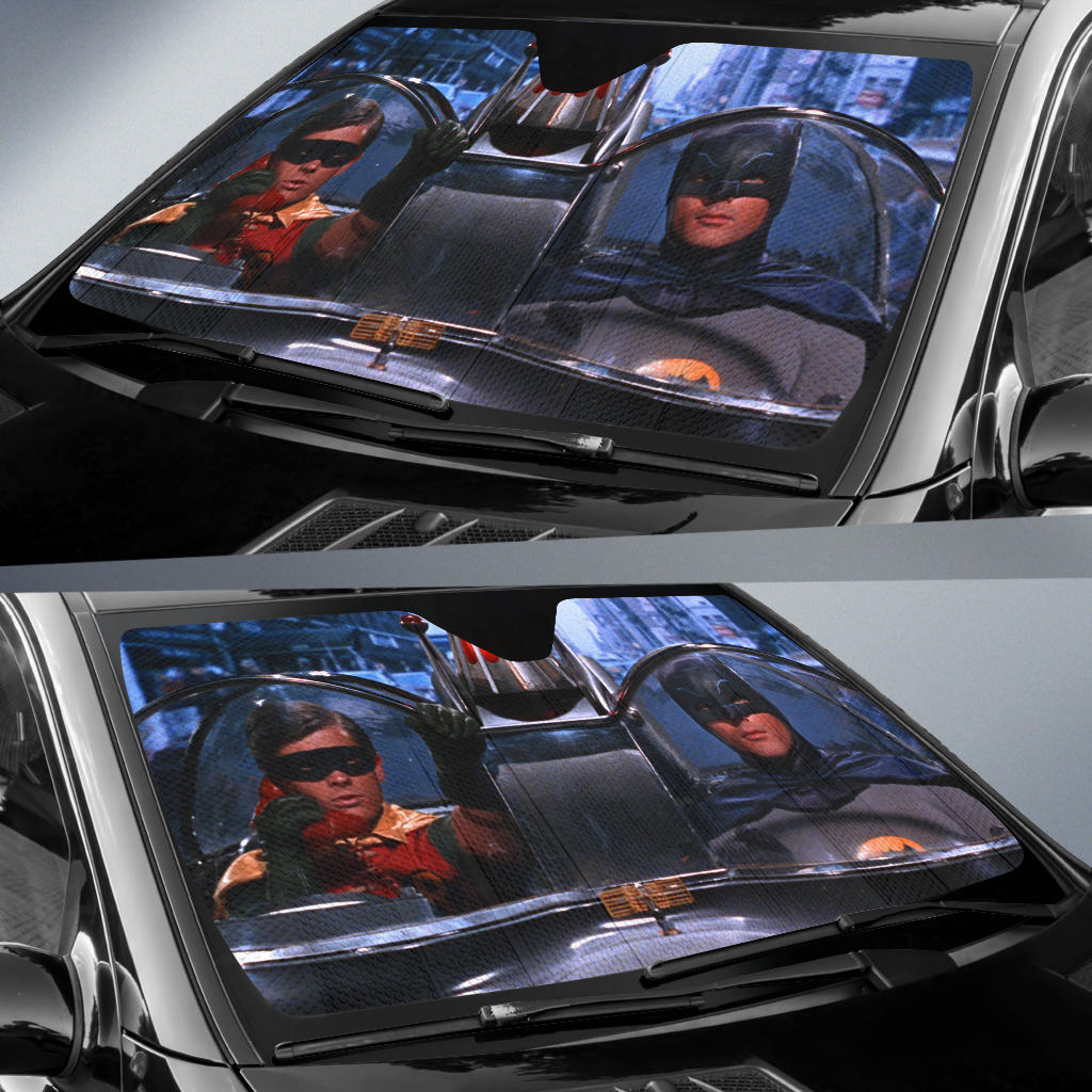 Batman Robin Auto Sun Shades Amazing Best Gift Ideas 2021