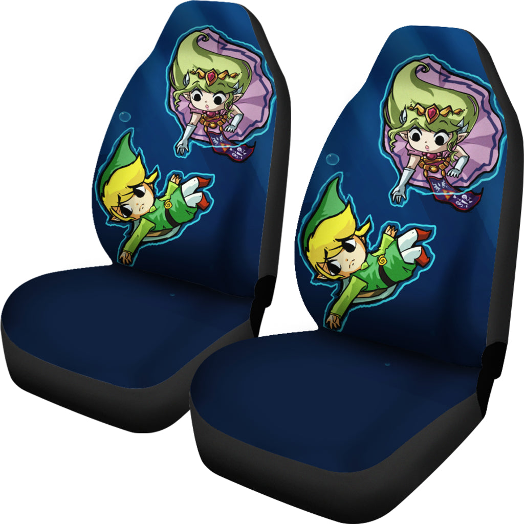Link And Zelda Car Seat Covers 1 Amazing Best Gift Idea