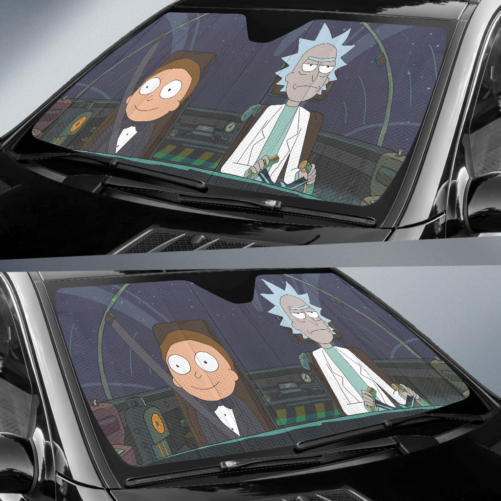 Rick And Morty Auto Sun Shades Amazing Best Gift Ideas 2022
