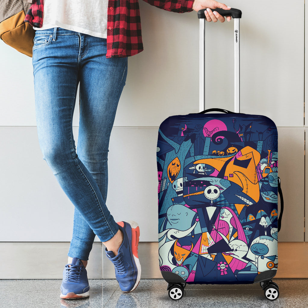 Nightmare Before Christmas Luggage Covers 3