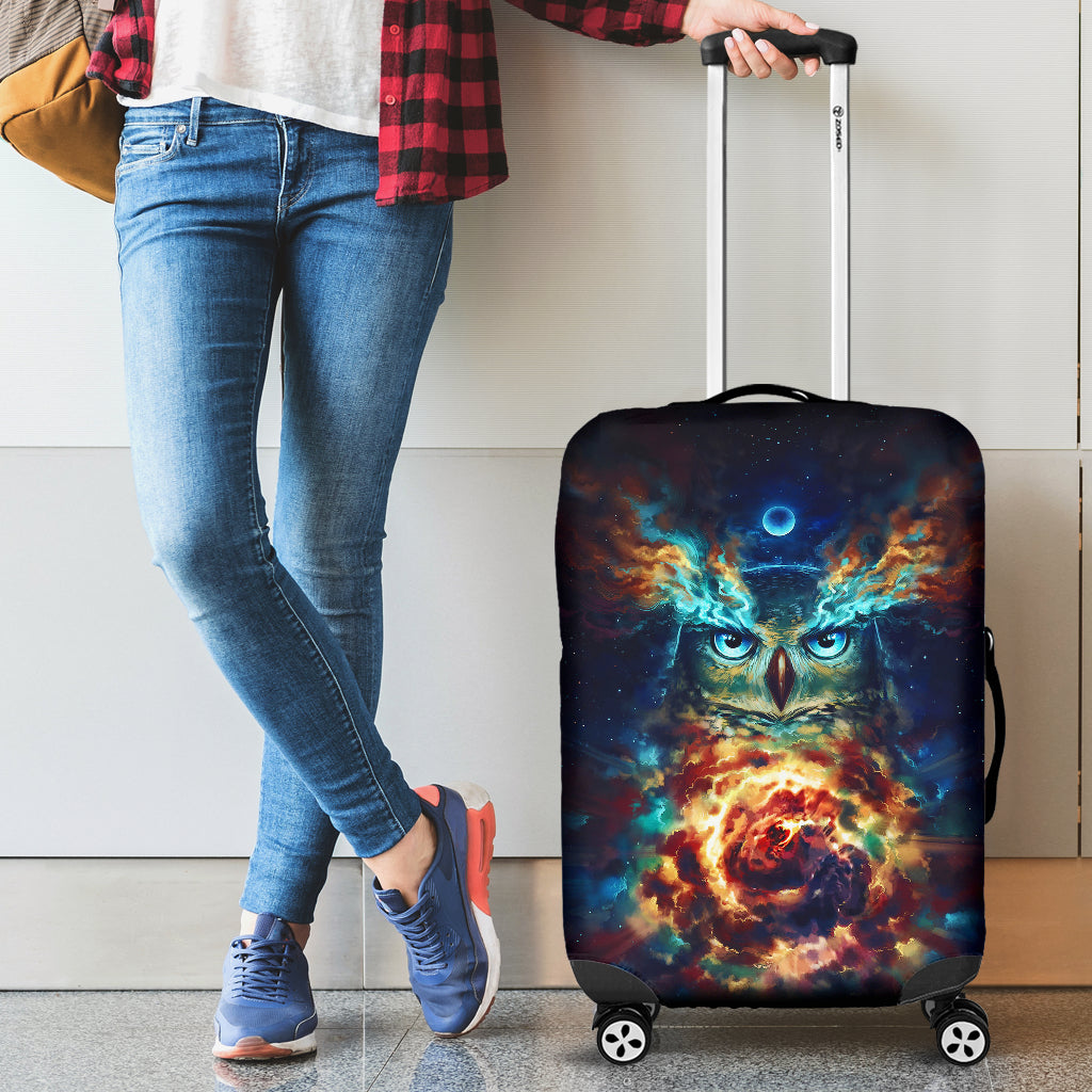 Owl Luggage Covers