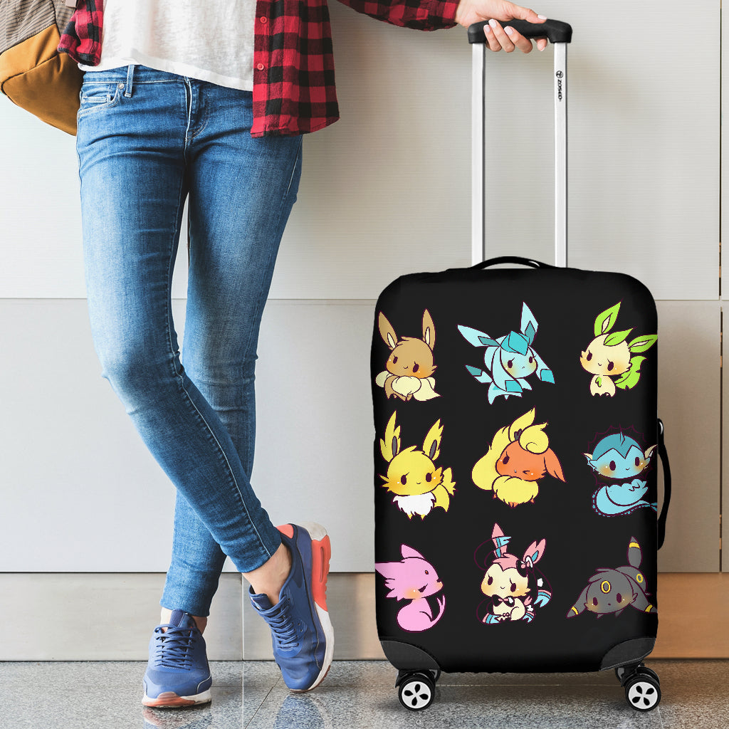 Cute Eevee Luggage Covers