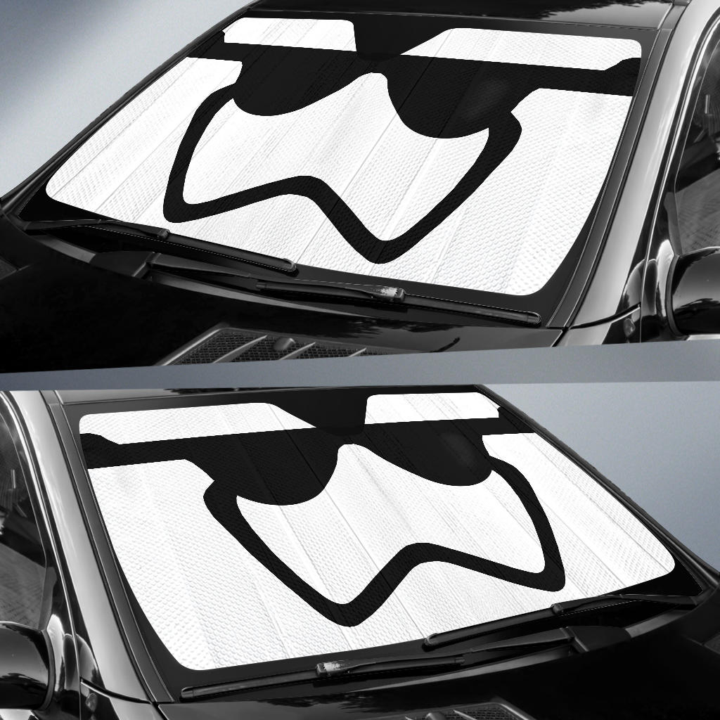 Stormstrooper Face Star Wars Sun Shade