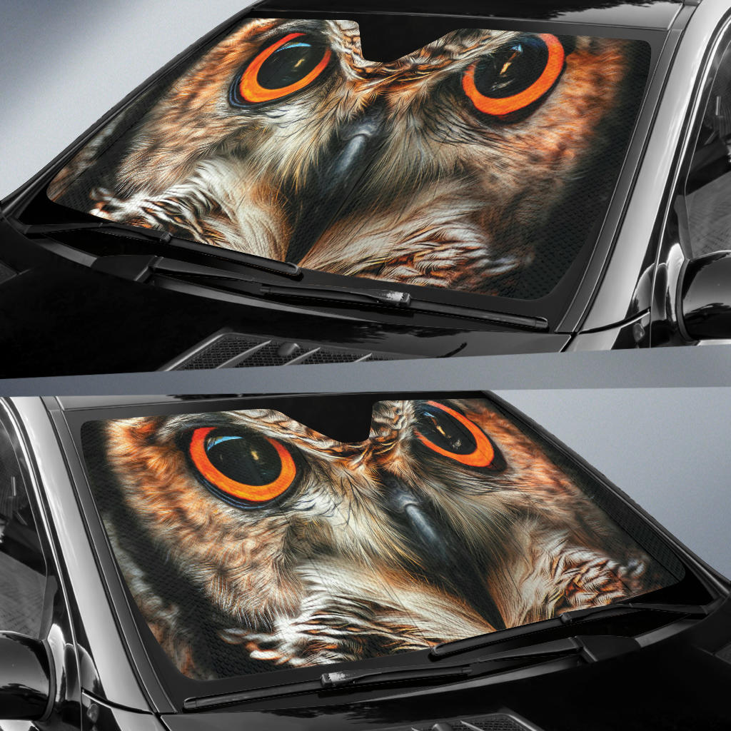 Owl Eyes Car Sun Shades Amazing Best Gift Ideas 2021
