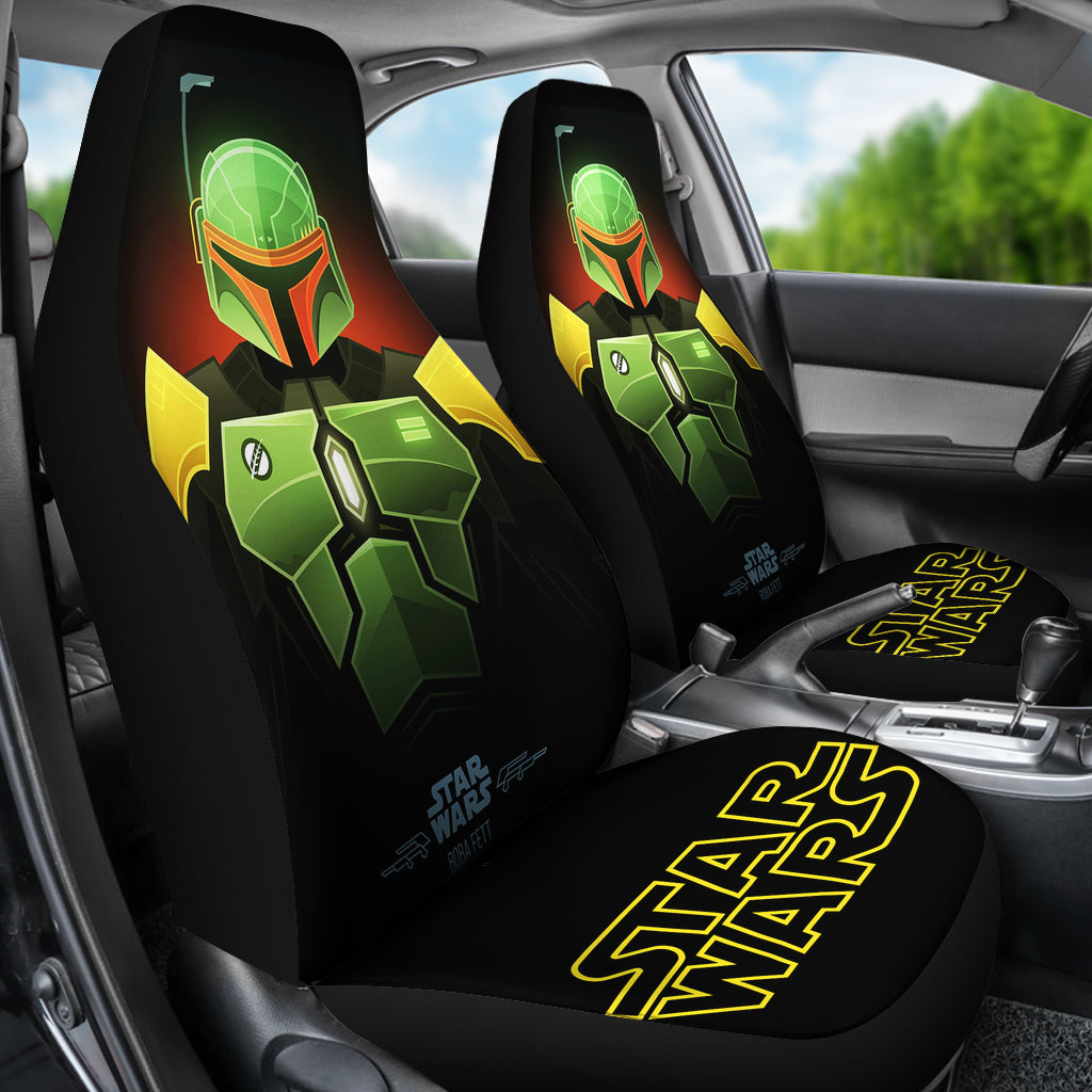Star Wars Boba Fett Seat Cover