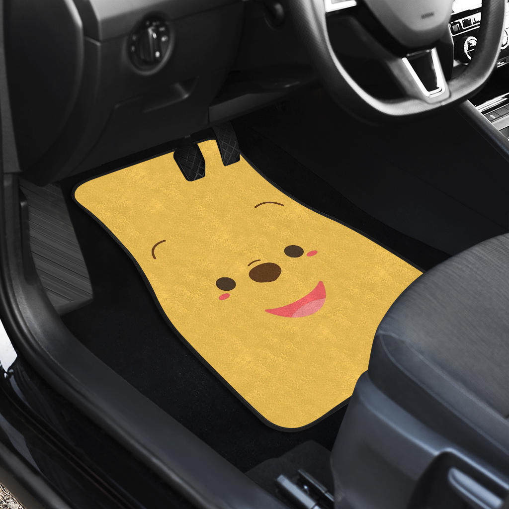 Pooh Face Car Mats