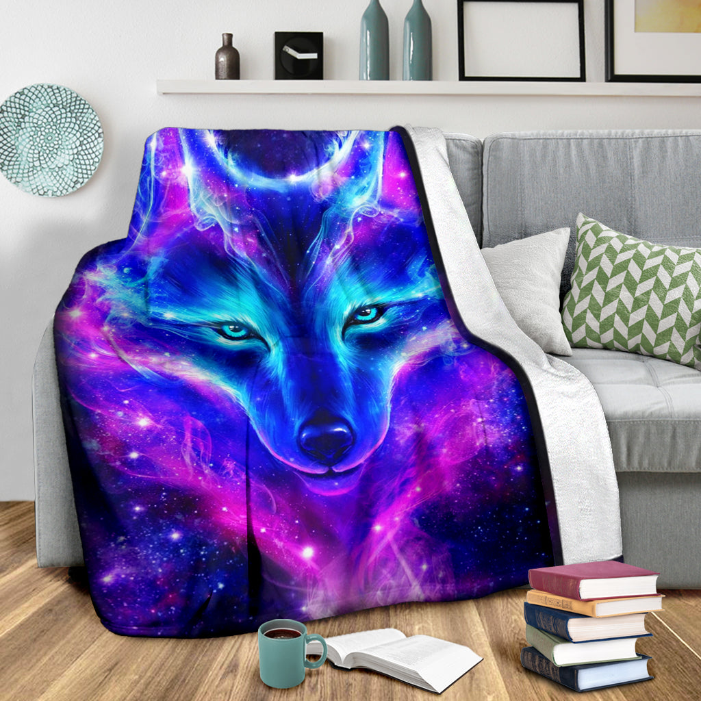 Wolf Galaxy Premium Blanket 1