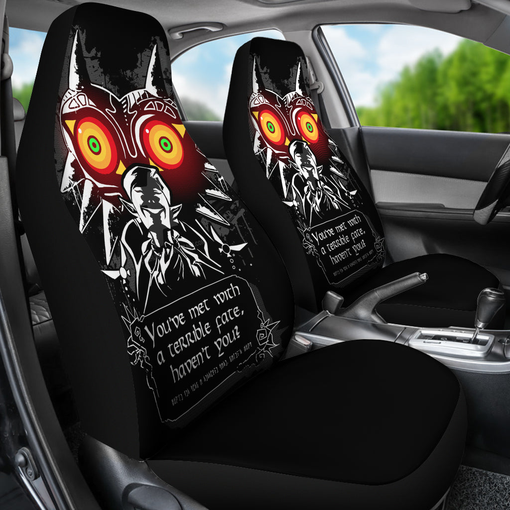 Majora Mask The Legend Of Zelda Car Seat Covers 1 Amazing Best Gift Idea