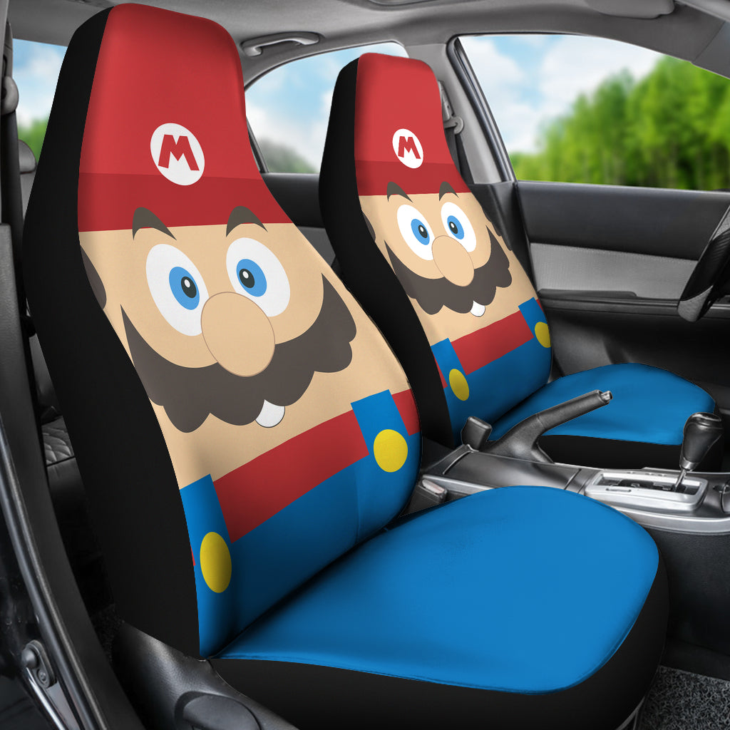 Mario Car Seat Covers 2 Amazing Best Gift Idea