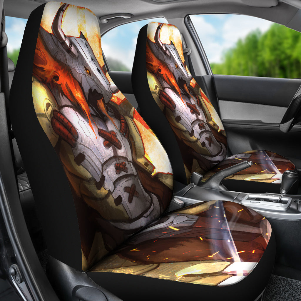 Wargreymon Digimon Car Seat Covers 2 Amazing Best Gift Idea