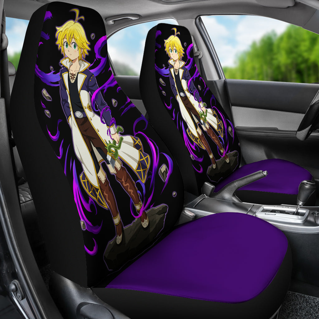Nanatsu No Taizai Meliodas Car Seat Covers Amazing Best Gift Idea
