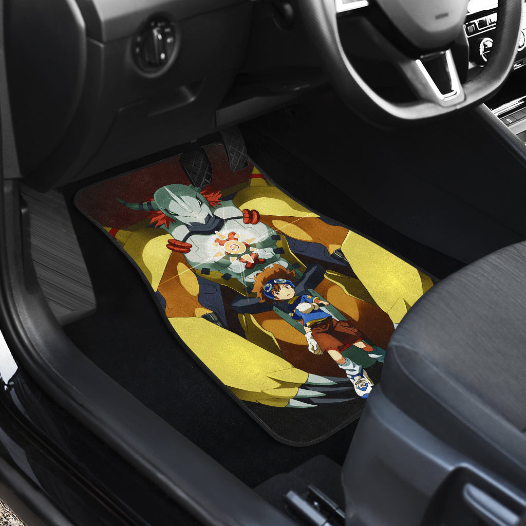 Wargreymon Digimon Front And Back Car Mats (Set Of 4)