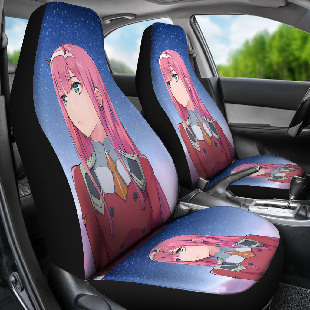 Zero Two Darling In The Franxx Car Seat Covers 2 Amazing Best Gift Idea