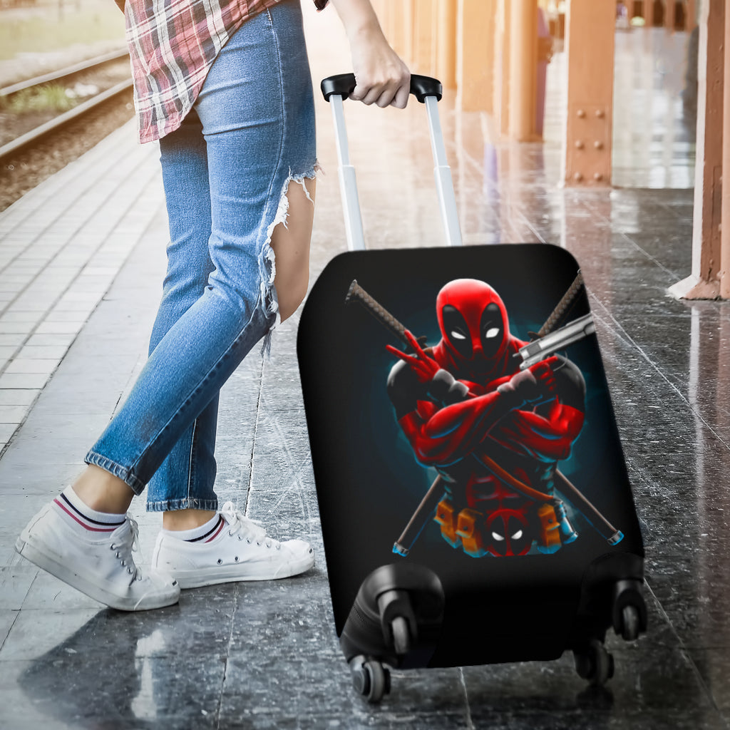 Deadpool Luggage Covers