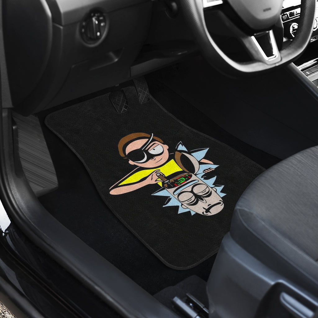 Rick And Morty Front And Back Car Mats 2