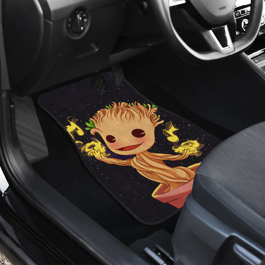 Baby Groot Car Mats
