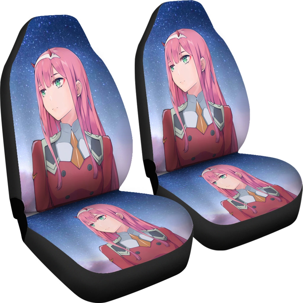 Zero Two Darling In The Franxx Car Seat Covers 2 Amazing Best Gift Idea