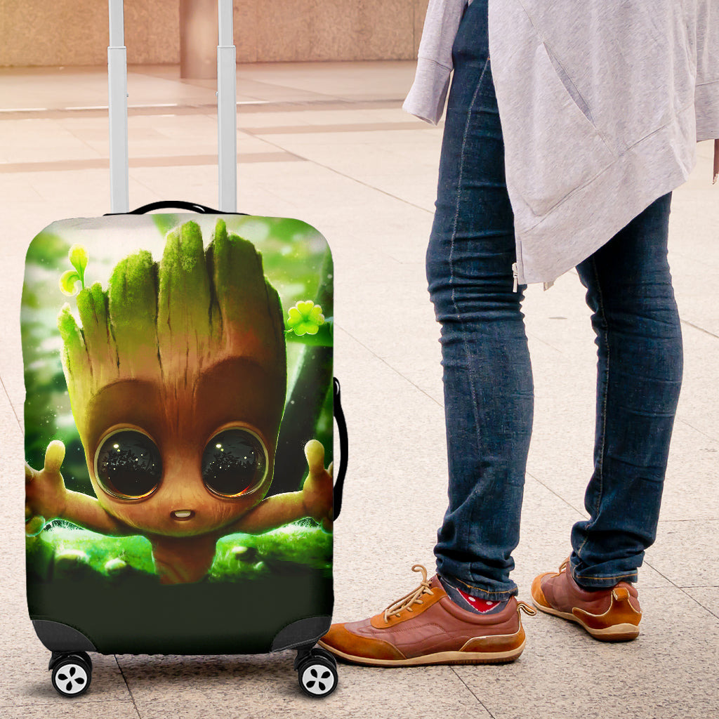 Baby Groot Cute Luggage Covers