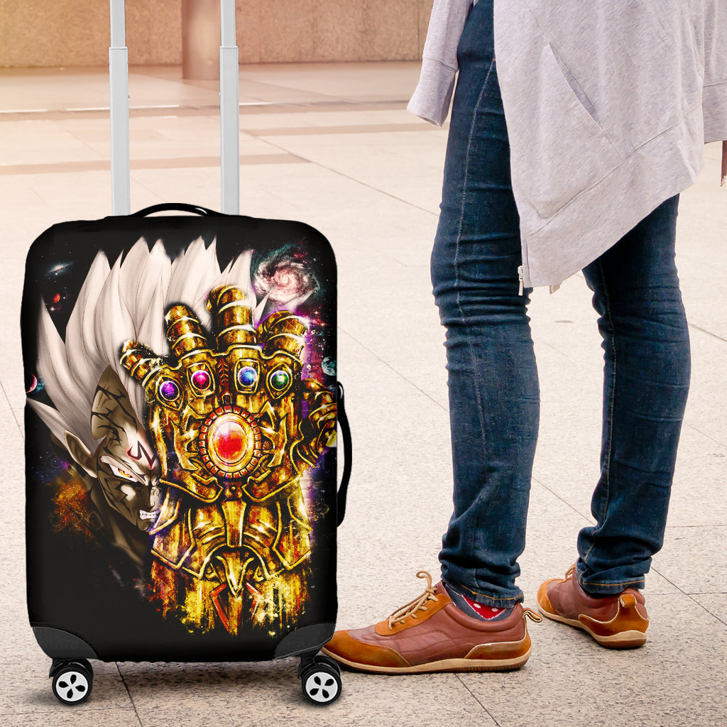 Majin Vegeta Ultra Instinct With Infinity Gauntlet Luggage Covers
