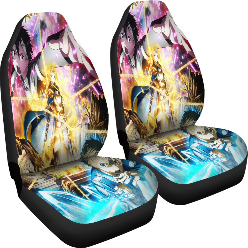 Sword Art Online Alicization Car Seat Covers Amazing Best Gift Idea