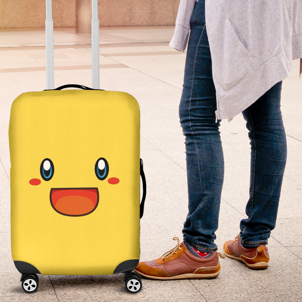 Smiley Luggage Covers